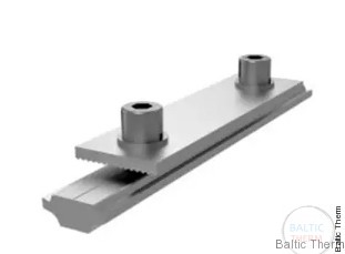 Aliuminio bėgelio sujungimas 10 cm